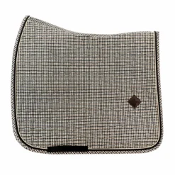 Kentucky Horsewear - Tapis de dressage Pied de Poule Brun