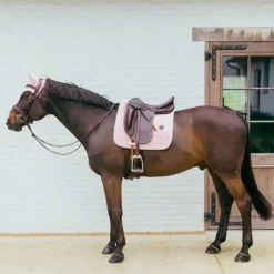 Kentucky Horsewear - Tapis de dressage Plaited Cord rose pâle