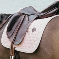 Kentucky Horsewear - Tapis de dressage Plaited Cord rose pâle