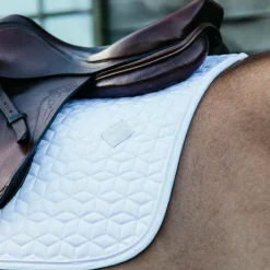 Kentucky Horsewear - Tapis de selle basic blanc
