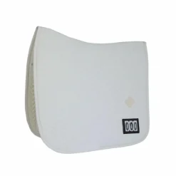 Kentucky Horsewear - Tapis de dressage fishbone blanc avec numéros