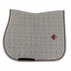 Kentucky Horsewear - Tapis de selle Pied de Poule noir