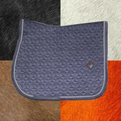 Kentucky Horsewear - Tapis de selle Velvet Jumping Violet