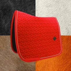 Kentucky Horsewear - Tapis de dressage Velvet Rouge