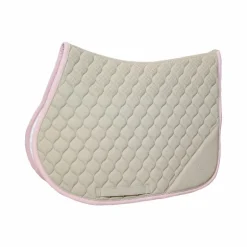 Kentucky Horsewear - Tapis de selle Softshell Onion Quilt beige/ vieux rose
