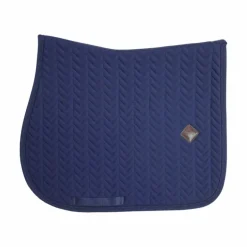 Kentucky Horsewear - Tapis de selle Fishbone marine