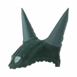 Lami-cell - Bonnet pour chevaux Léa vert foncé