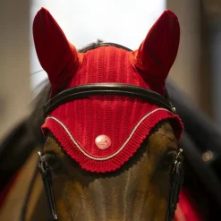 Lami-cell - Bonnet pour chevaux Luxin rouge