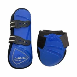 Lami-cell - Guêtres et protège-boulets Elite bleu roi
