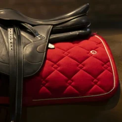 Lami-cell - Tapis de selle Luxin rouge