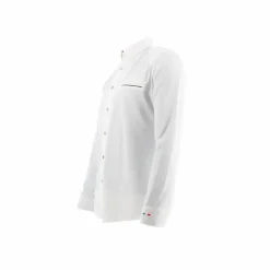 Le Sabotier - Polo manches longues homme Emile blanc