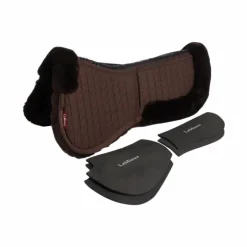 LeMieux - Amortisseur Prosorb 2 poches Merino + marron/ marron