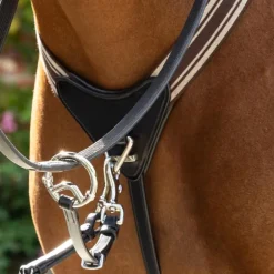 LeMieux - Collier de chasse avec élastique Arika noir/ argent