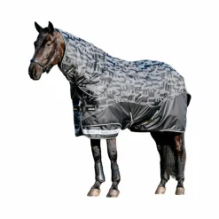 LeMieux - Couverture d’extérieur réfléchissante Arika noir 200g