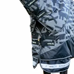 LeMieux - Couverture d’extérieur réfléchissante Arika noir 200g