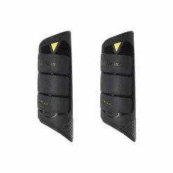 LeMieux - Guêtres de cross MimSafe postérieurs noir/ jaune