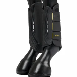 LeMieux - Guêtres de cross MimSafe postérieurs noir/ jaune