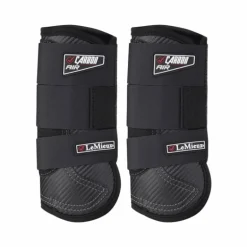 LeMieux - Guêtres de cross Carbon Air noir x2