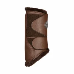 LeMieux - Guêtres fermées Fleece Lined marron (x2)