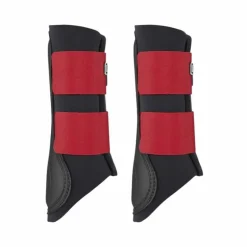 LeMieux - Guêtres fermées Grafter rouge x2