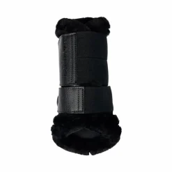 LeMieux - Guêtres fermées souples Mesh Fleece Edged noir