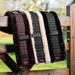 LeMieux - Housse de sangle mixte laine synthétique GP marron/ marron