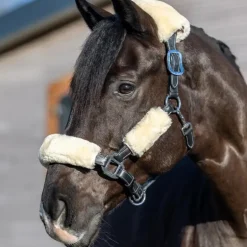 LeMieux - Kit fourreau de licol Simuwool naturel