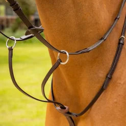 LeMieux - Martingale à anneaux Arika marron/ argent