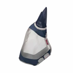 LeMieux - Masque anti-mouches avec oreilles ArmorShield Pro navy