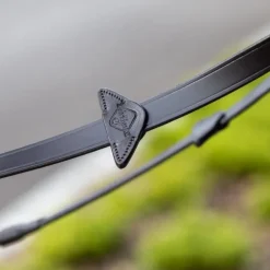 LeMieux - Rênes caoutchouc marron/ laiton