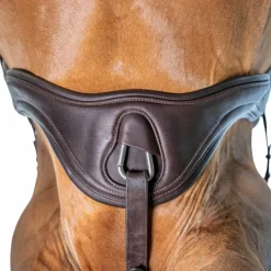 LeMieux - Sangle longue anatomique Gel-Tek marron