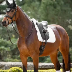 LeMieux - Tapis de dressage Merino + blanc/ naturel