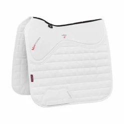 LeMieux - Tapis de dressage Square X-Grip Silicone blanc