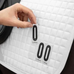 LeMieux - Tapis de dressage Competition Coton blanc