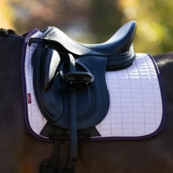 LeMieux - Tapis de dressage Square en suédine lilac