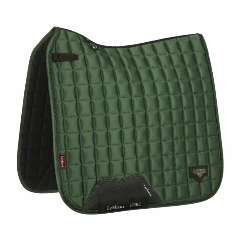 LeMieux - Tapis de dressage Loire Classic Square Hunter Green