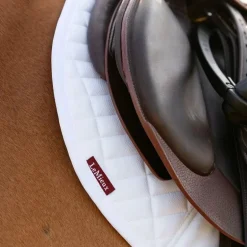 LeMieux - Tapis de selle amortisseur Self-Cool Close Contact blanc