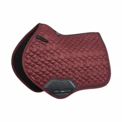 LeMieux - Tapis de selle Crystal Suede Close Contact bordeaux