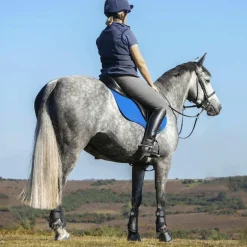 LeMieux - Tapis de selle GP Suede Square bleu