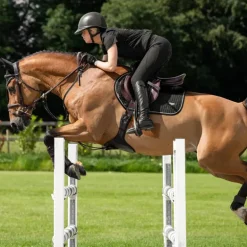 LeMieux - Tapis de selle Puissance Suede Close Contact Square noir