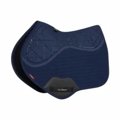 LeMieux - Tapis de selle Square Soft Shell anti glisse marine