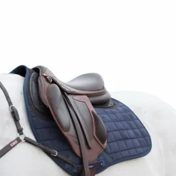 LeMieux - Tapis de selle Square X-Grip Silicone EuroJump marine