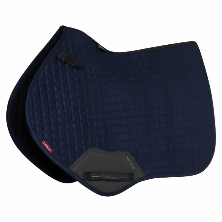 LeMieux - Tapis de selle Suede Close Contact Square marine