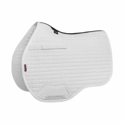 LeMieux - Tapis de selle Square Mixte Coton blanc