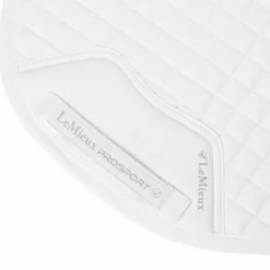 LeMieux - Tapis de selle Square Mixte Coton blanc