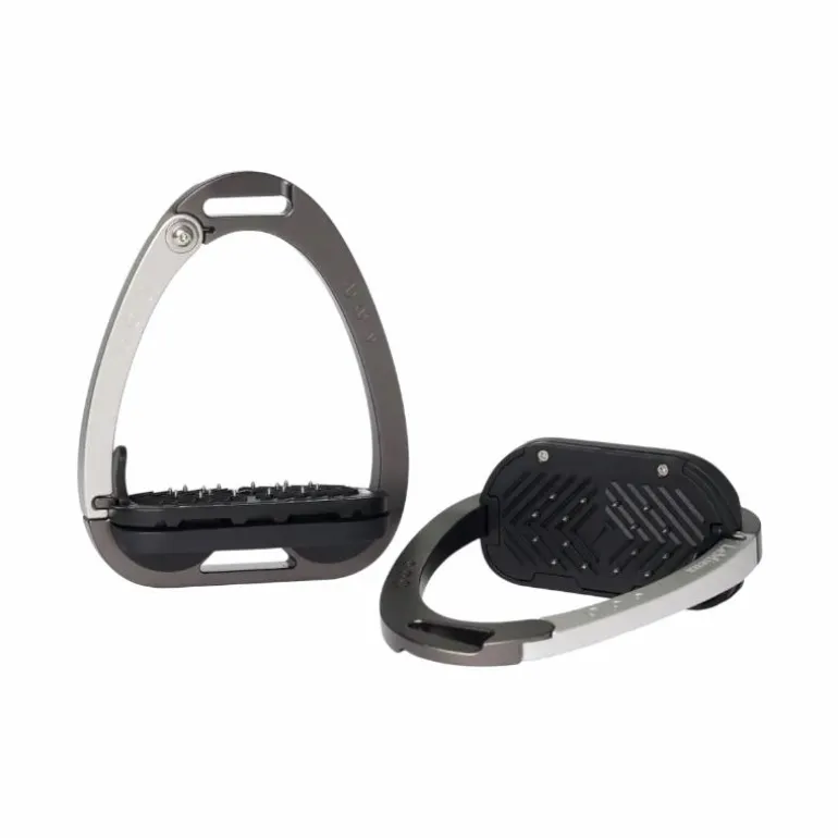 LeMieux - Étriers de sécurité Vector Balance carbon/ argent