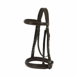 Norton - Bridon Percheron avec rênes sangles havane