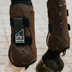 Norton - Guêtres ouvertes XTR Flex Velcro marron