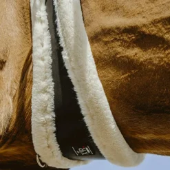 Norton - Sangle XTR mouton synthétique havane/ écru