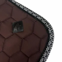 Oxxer - Tapis de selle Monogramme chocolat